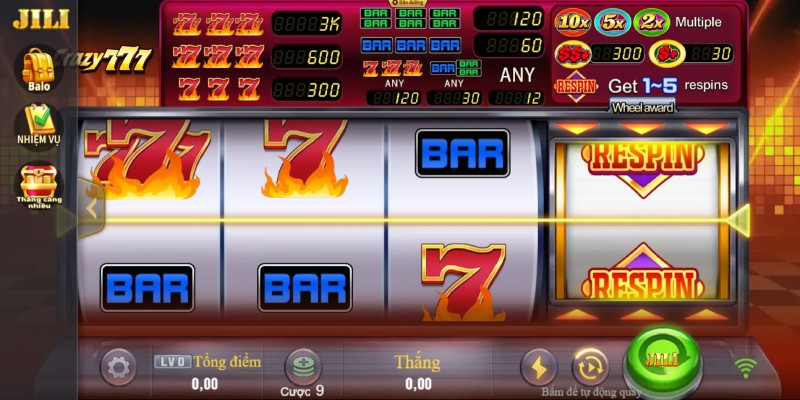 Điểm hấp dẫn khi trải nghiệm slot Crazy 777