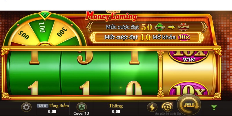 Điểm hấp dẫn của slot Money Coming